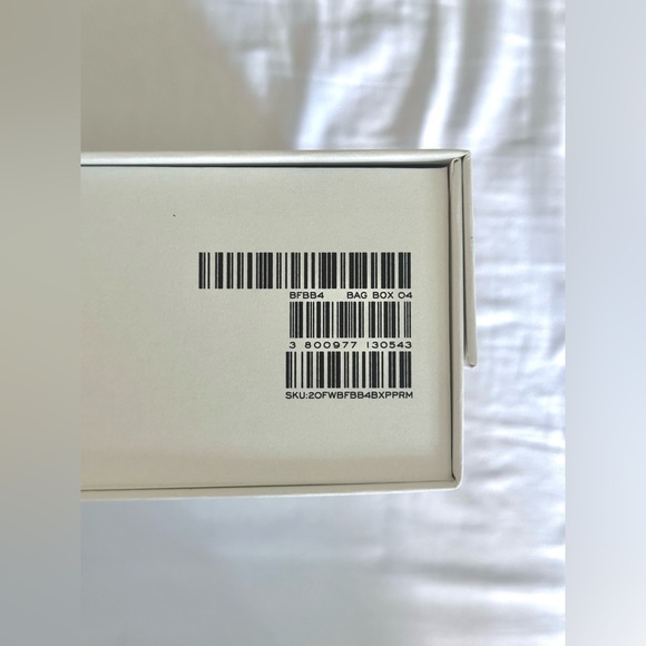 BY FAR Miranda Grained Leather Shoulder Bag in Peony w/ Original Box & Dust Bag - Picture 9 of 9